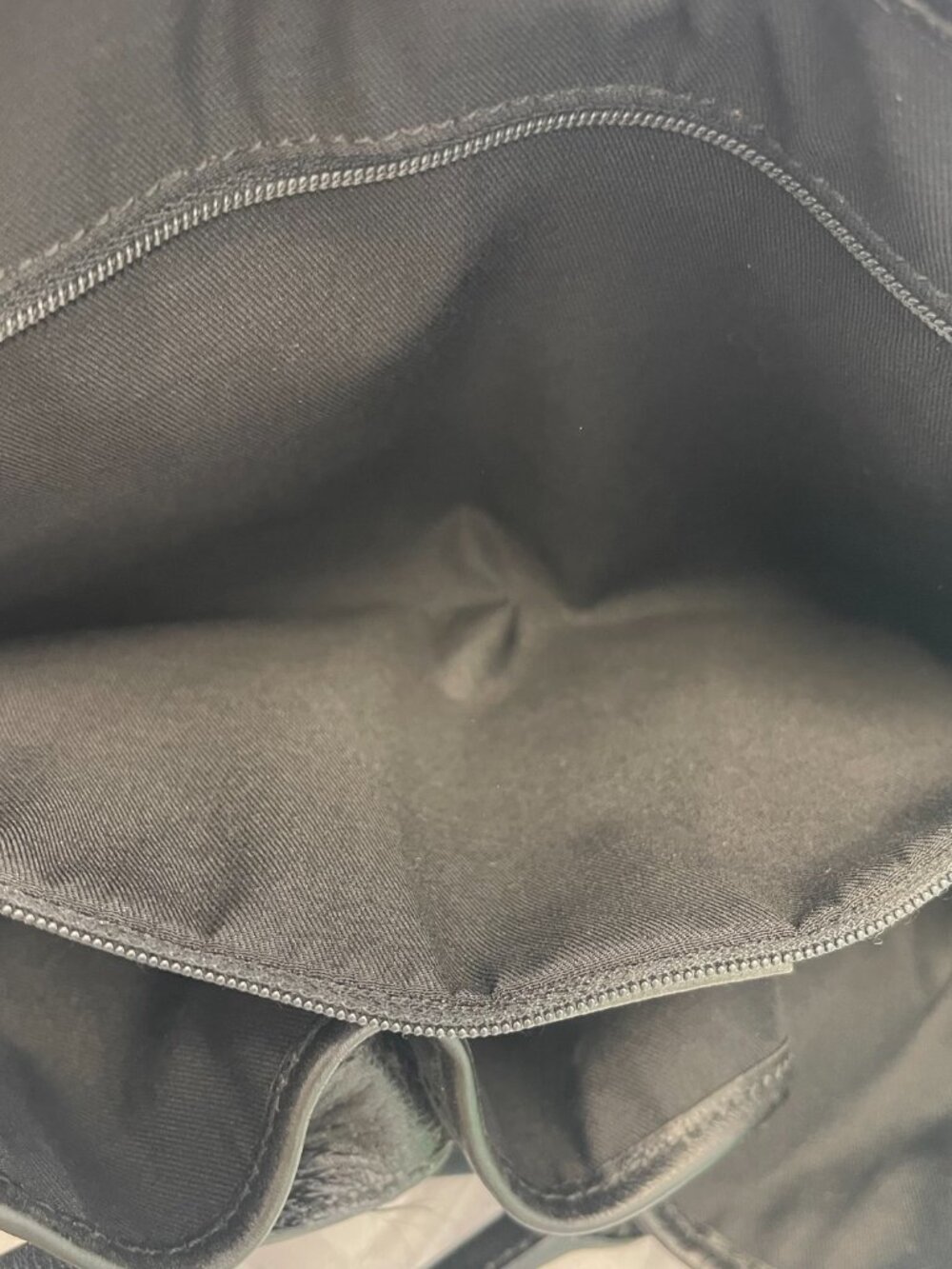 Gucci GG Canvas and Leather Princy Tote, Medium in Black - Preowned - Picture 9 of 12